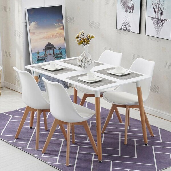 Jedálenský set 4x stolička + stôl Catina Taberg