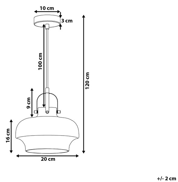 Závesná lampa sivá z dymového skla industriálne stropné svietidlo so skleneným tienidlom