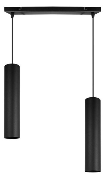 Závesné svietidlo Tuba, 2x kovové tienidlo (výber z 2 farieb)