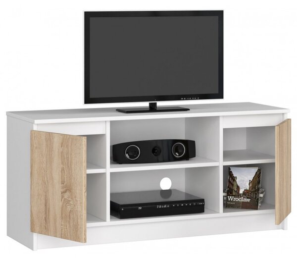TV stolík RTV K120 biela/dub sonoma