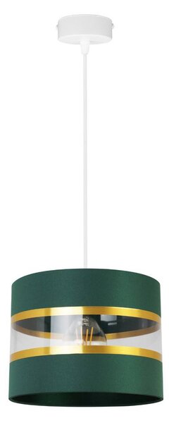 Závesné svietidlo Elegance, 1x textilné tienidlo (výber zo 6 farieb), (výber z 2 farieb konštrukcie), g