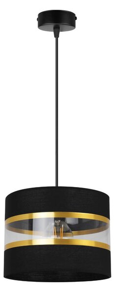 Závesné svietidlo Elegance, 1x textilné tienidlo (výber zo 6 farieb), (výber z 2 farieb konštrukcie), g