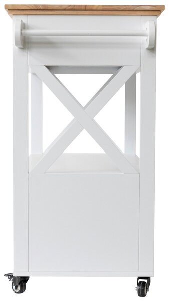 SERVÍROVACÍ VOZÍK, biela, 88/88/47 cm MID.YOU - Barový nábytok, Online Only