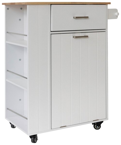 SERVÍROVACÍ VOZÍK, biela, 68/89/40 cm MID.YOU - Barový nábytok, Online Only