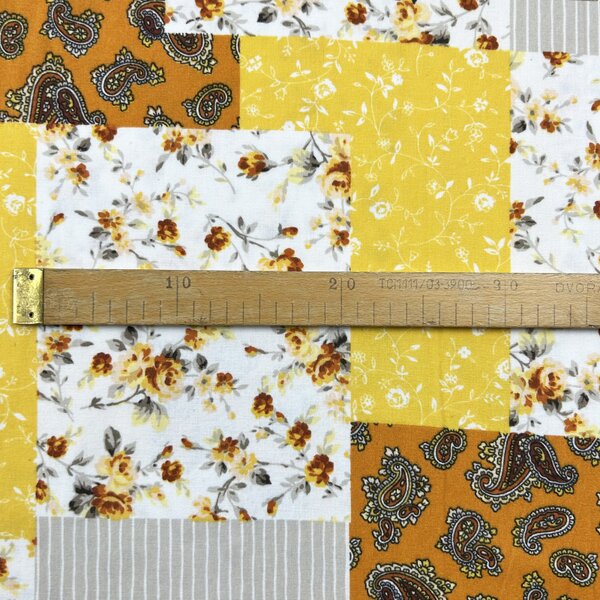 Ervi bavlna flanel š.240cm Patchwork 25125-1, metráž