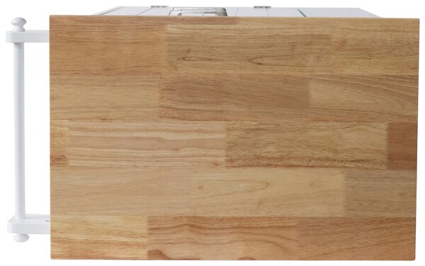 SERVÍROVACÍ VOZÍK, biela, 68/89/40 cm MID.YOU - Barový nábytok, Online Only