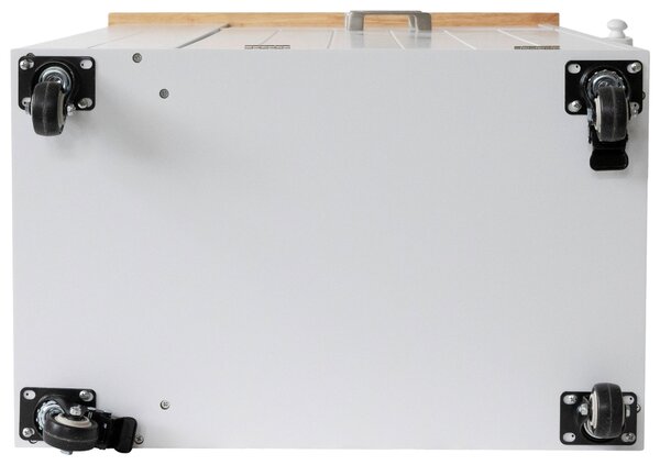 SERVÍROVACÍ VOZÍK, biela, 68/89/40 cm MID.YOU - Barový nábytok, Online Only
