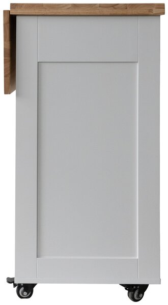 SERVÍROVACÍ VOZÍK, biela, 80/68/90 cm MID.YOU - Barový nábytok, Online Only