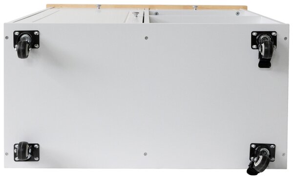 SERVÍROVACÍ VOZÍK, biela, 80/68/90 cm MID.YOU - Barový nábytok, Online Only