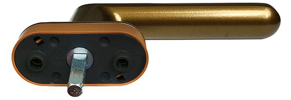 Okenné kovanie RICHTER RHW TIKTAK (F4), DK balkónová kľučka, RICHTER F4 (bronz elox)