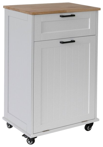 SERVÍROVACÍ VOZÍK, biela, 52/89/35 cm MID.YOU - Barový nábytok, Online Only
