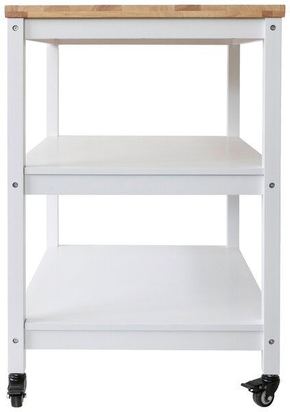 SERVÍROVACÍ VOZÍK, biela, 79/90/60 cm MID.YOU - Barový nábytok, Online Only