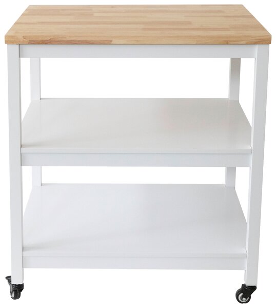 SERVÍROVACÍ VOZÍK, biela, 79/90/60 cm MID.YOU - Barový nábytok, Online Only