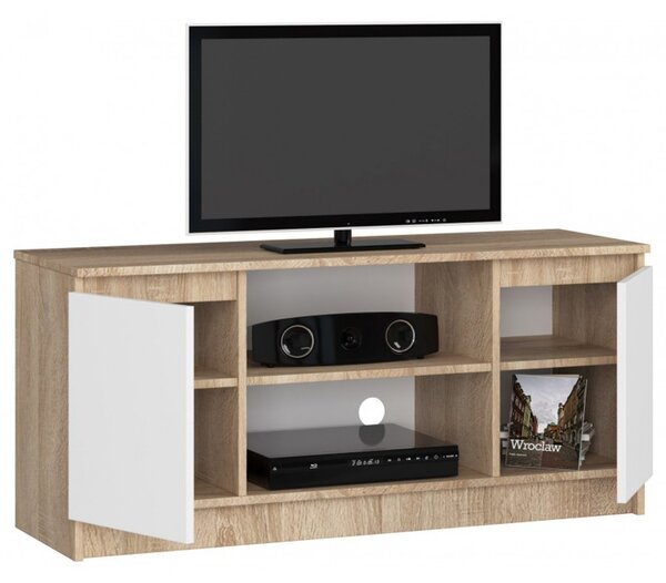 TV stolík RTV K120 dub sonoma/biela