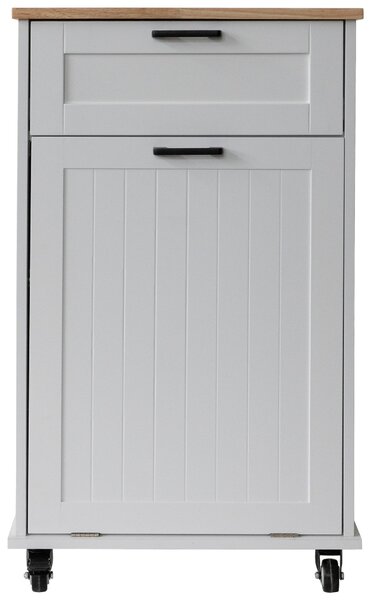 SERVÍROVACÍ VOZÍK, biela, 52/89/35 cm MID.YOU - Barový nábytok, Online Only