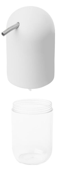 Biely plastový dávkovač mydla 230 ml Touch – Umbra