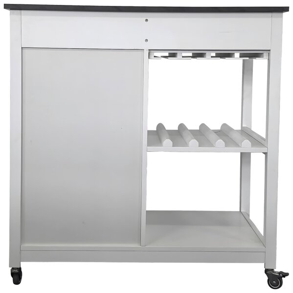 SERVÍROVACÍ VOZÍK, biela, 90/91/50 cm MID.YOU - Barový nábytok, Online Only