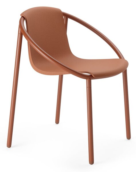 Jedálenské stoličky v tehlovej farbe Ringo - Umbra