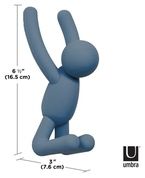 Nástenné plastové háčiky v súprave 3 ks Buddy - Umbra