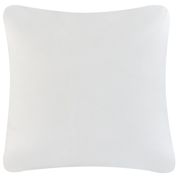 Sada 2 vonkajších dekoratívnych vankúšov modrá polyester 45 x 45 cm rastlinný vzor záhradné doplnky