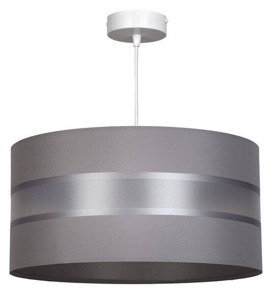 Závesné svietidlo Elegance, 1x textilné tienidlo (výber z 5 farieb), (výber z 3 farieb konštrukcie), (fi 40cm)