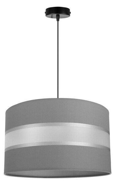 Závesné svietidlo Elegance, 1x textilné tienidlo (výber z 5 farieb), (výber z 3 farieb konštrukcie), (fi 35cm)