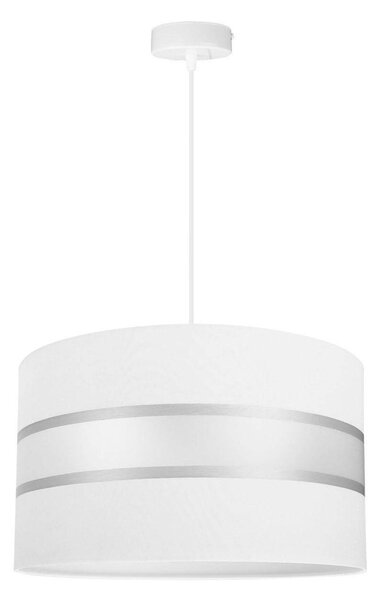 Závesné svietidlo Elegance, 1x textilné tienidlo (výber z 5 farieb), (výber z 3 farieb konštrukcie), (fi 35cm)