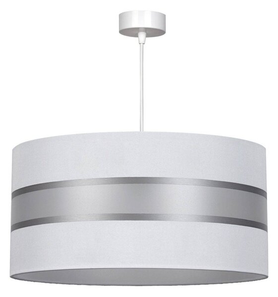 Závesné svietidlo Elegance, 1x textilné tienidlo (výber z 5 farieb), (výber z 3 farieb konštrukcie), (fi 40cm)