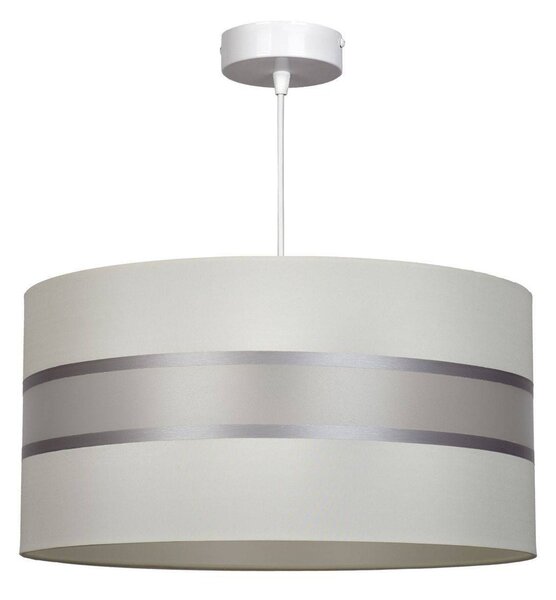 Závesné svietidlo Elegance, 1x textilné tienidlo (výber z 5 farieb), (výber z 3 farieb konštrukcie), (fi 40cm)
