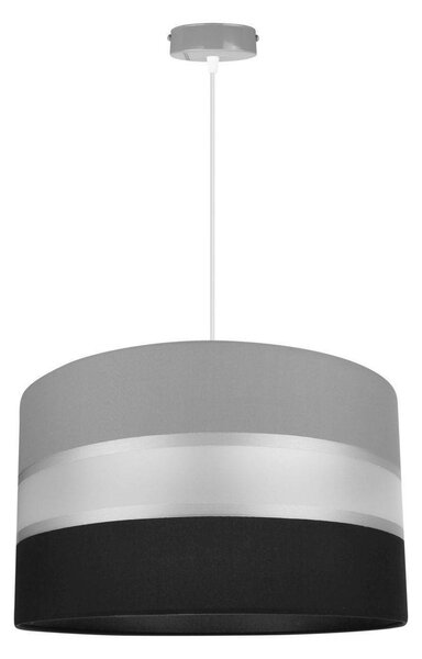 Závesné svietidlo Elegance, 1x textilné tienidlo (výber z 3 farieb - kombinácia 2 farieb), (výber z 3 farieb konštrukcie), (fi 35cm)