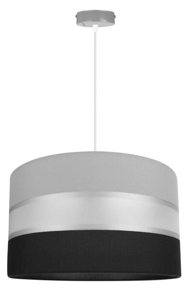 Závesné svietidlo Elegance, 1x textilné tienidlo (výber z 3 farieb - kombinácia 2 farieb), (výber z 3 farieb konštrukcie), (fi 35cm)