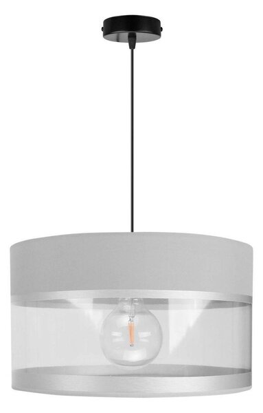 Závesné svietidlo Elegance, 1x textilné tienidlo (výber z 5 farieb - kombinácia 2 farieb), (výber z 3 farieb konštrukcie), (fi 35cm)