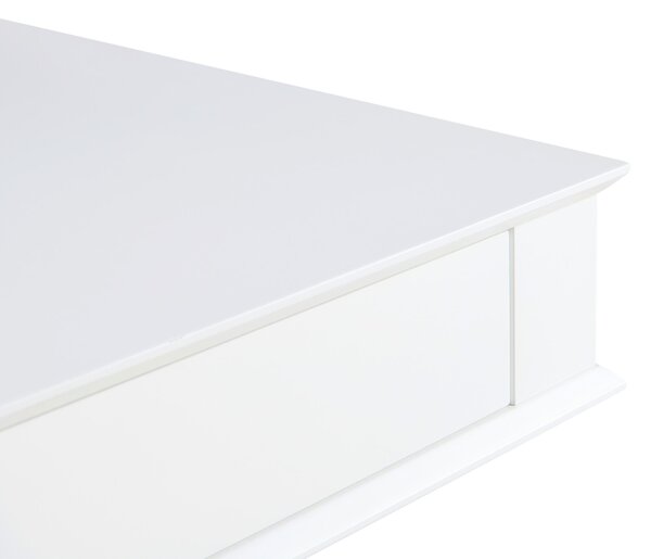 KONFERENČNÝ STOLÍK, čierna, biela, kov, kompozitné drevo, 70/70/46,5-66 cm Carryhome - Stolíky do obývačky