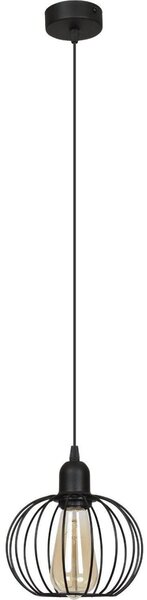 Závesné svietidlo Nuvola, 1x drôtené tienidlo (výber z 2 farieb), (výber zo 4 tvarov tienidla)