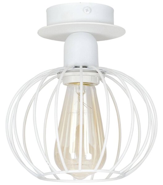 Light Home Stropné svietidlo TORONTO, 1x drôtené tienidlo (výber z 2 farieb), (výber zo 4 tvarov tienidla)