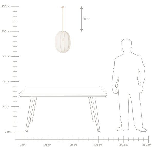 Závesná lampa biela nylon látkové tienidlo osvetlenie moderný štýl obývacia izba