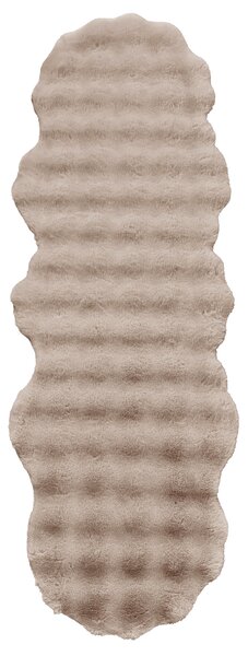 UMELÁ KOŽUŠINA, 55/160 cm, béžová - Koberce