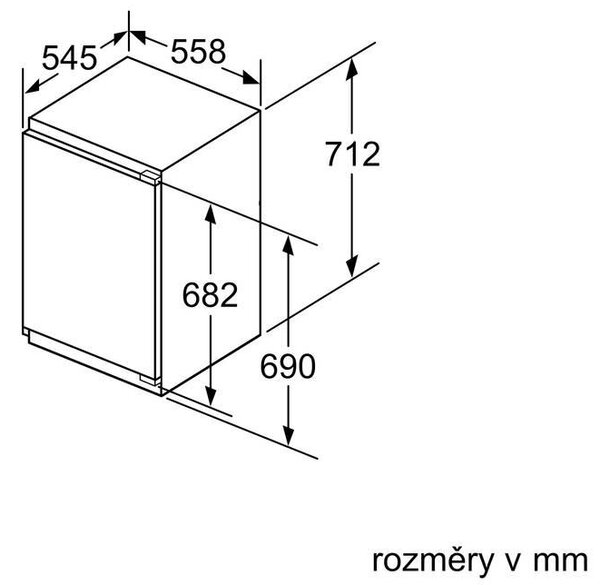 Siemens GI11VADE0 + kupóny na daľší nákup - Vstavaná mraznička