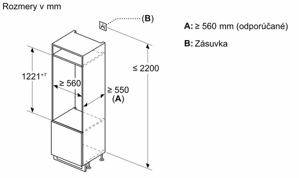 Bosch KIR41NSE0 + kupóny na daľší nákup - Vstavaná chladnička