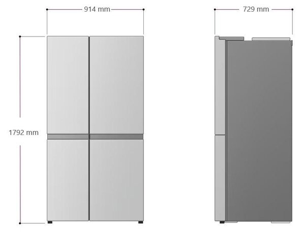 LG GML960PYFE - Americka Chladnička