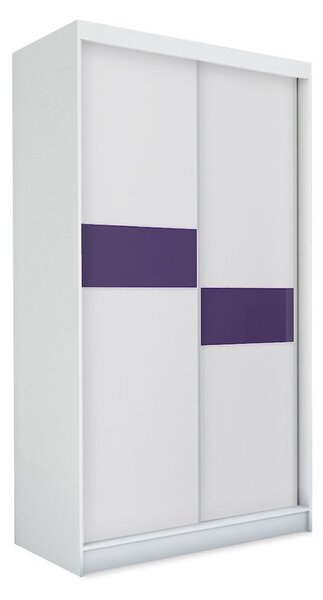 Kvalitná Šatníková skriňa Livia 150 cm Čierna/dub sonoma