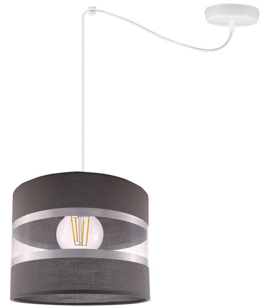 Závesné svietidlo Elegance Spider, 1x textilné tienidlo (výber z 8 farieb), w