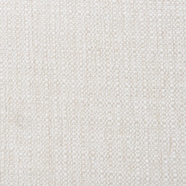 Posteľ s úložným priestorom krémová biela látkové čalúnenie polyester 180 x 200 cm s čelom moderný štýl spálňa