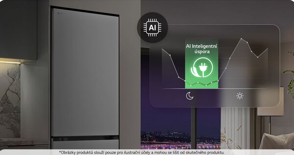 LG GBBSJ10DSW - Kombinovaná chladnička