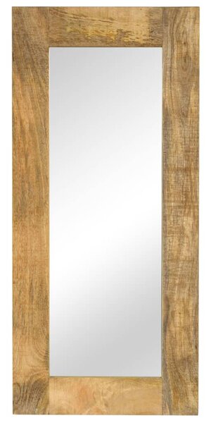Zrkadlo masívne mangovníkové drevo 50x110 cm