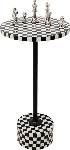 PRÍRUČNÝ STOLÍK, čierna, biela Kare-Design - Stolíky do obývačky, Online Only