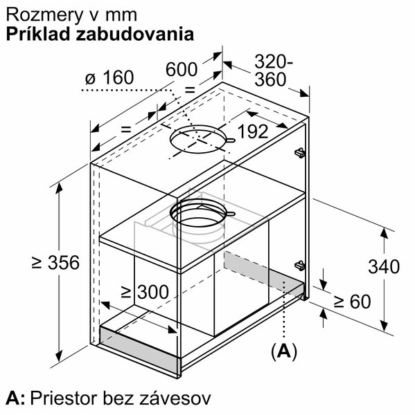 Bosch DBB67DP60 + kupóny na daľší nákup - Odsávač pár