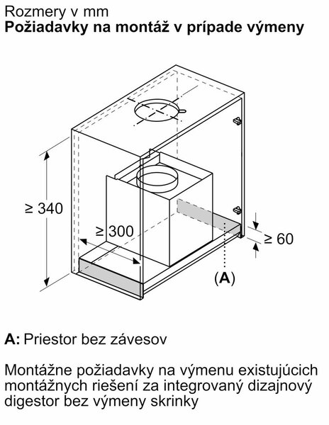 Bosch DBB67DP60 + kupóny na daľší nákup - Odsávač pár