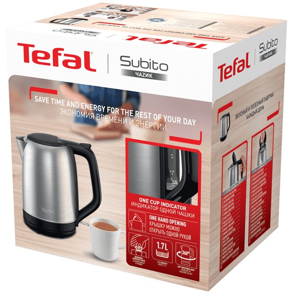 Tefal KO5S0DE0 - Rýchlovarná kanvica Subito nerez