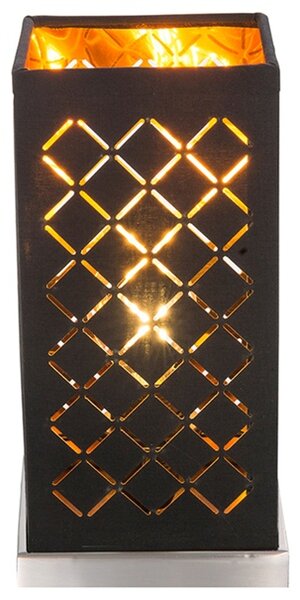 Stolná lampa CLARKE 2 čierna/zlatá